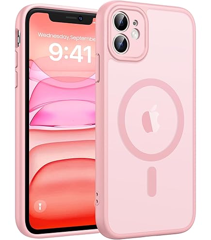 Amazon.com: WOGROO for iPhone 11 Case Pink, Scratch Resistant with