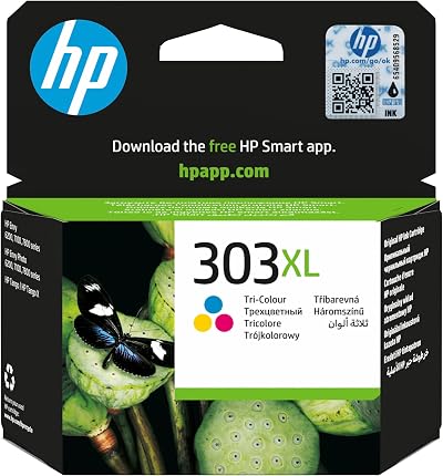 HP 303XL Tri-color High Yield Original Ink Cartridge T6N03AE