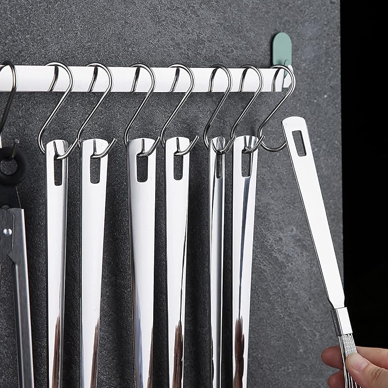 EdelstahlKüchenutensilien Set 37 teiliges, Küchenhelfer Set, Küchenwerkzeug Set mit Utensilienhalter, Kochlöffel Set Spülmaschinenfest — Foto 8 von 8