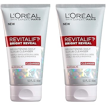 loreal face wash scrub