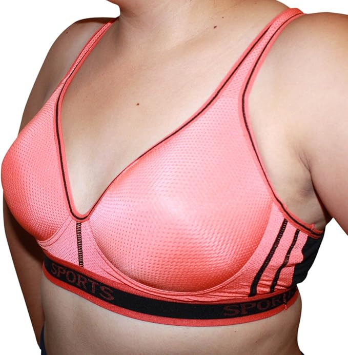 Dona Michi New Pullover Racerback Pullover Sports Bra at Amazon Women’s