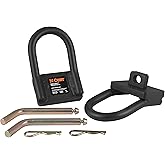 CURT 16000 5th Wheel Hitch Safety Chain Anchors, Fits Industry-Standard Rails