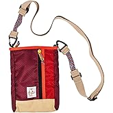 Chums Indio Sling Bag - Compact Nylon Crossbody Bag for Everyday Adventures - Purse w/Removable & Adjustable Straps - Travel Essential for Hiking, Camping, & More - Brick