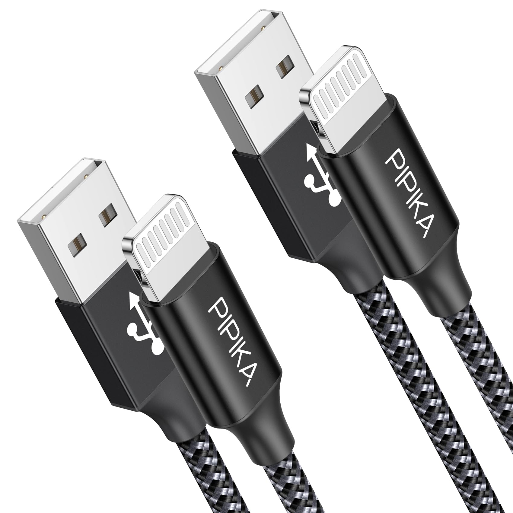 PIPIKA iphone Charger Cable 3M 2Pack [Apple Mfi Certified] Fast Charger iphone Apple power Delivery Charging Cord For iphone14/13/12/12promax/12mini/11/11pro/xs/max/xr/x/8/8plus/ipad