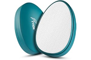 FVION Painless Glass Hair Eraser, Innovative Fine Grit Crystal Body Shaver for Smooth Skin, Effortless Hair Removal Tool (Green)