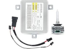RANSOTO Xenon Headlight Ballast Control Unit Module with Igniter and D3S Bulb Compatible with Audi A3 A4 A5 A6 A7 A8 Q5 Q7 S4
