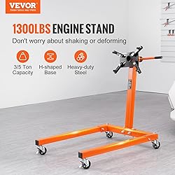VEVOR Engine Stand, 1300 lbs (3/5 Ton) Rotating