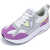 AOV Wide Toe Box Shoes Women Arch Support Walking Shoes for Plantar Fasciitis Orthotic Tennis Sneakers