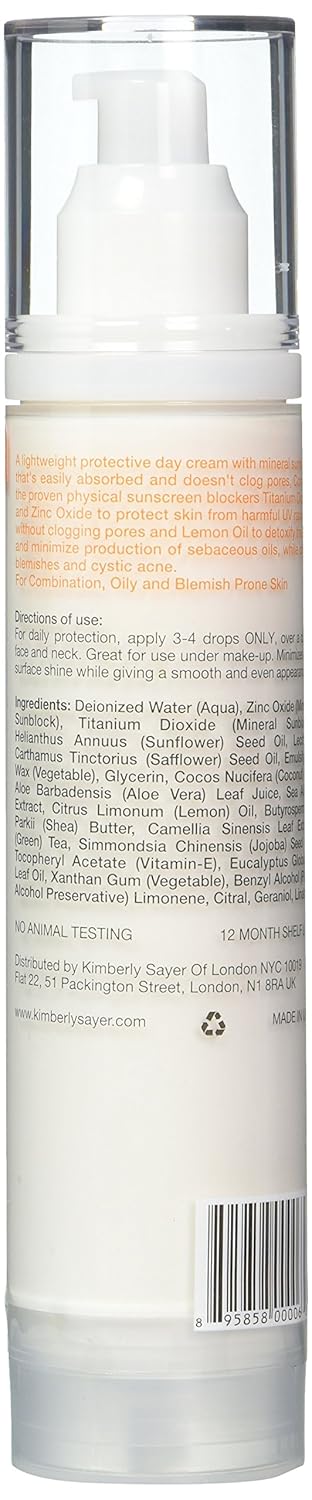 kimberly sayer ultra light moisturizer spf 30