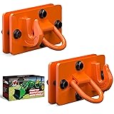 AMBULL 2 Pack Tractor Bucket Hooks with Tie Down