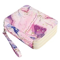 Lbxgap Portable Colored 72 Slots Pencil case