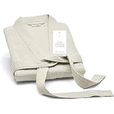 BOLL &amp; BRANCH Dream Robe - 100% Organic Cotton - Ultra Soft, Lightweight, Breathable, and Pre Shrunk - Unisex
