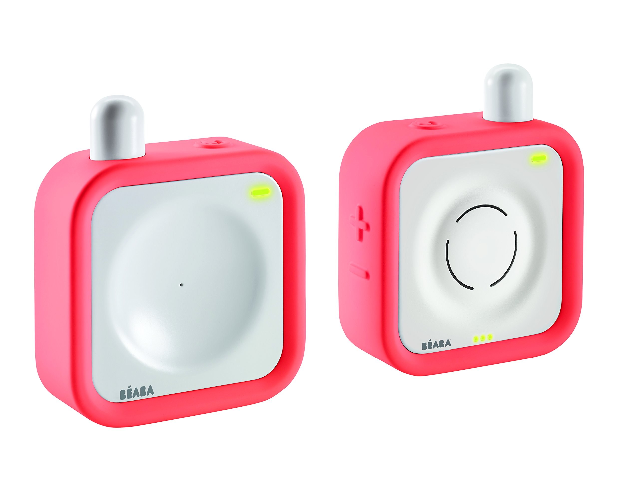 Beaba Audio Baby Monitor, Coral Pink