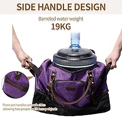 Nerlion Weekender Bag Large Overnight Bag for Men