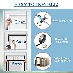 Double Door Screen Magnetic Closure