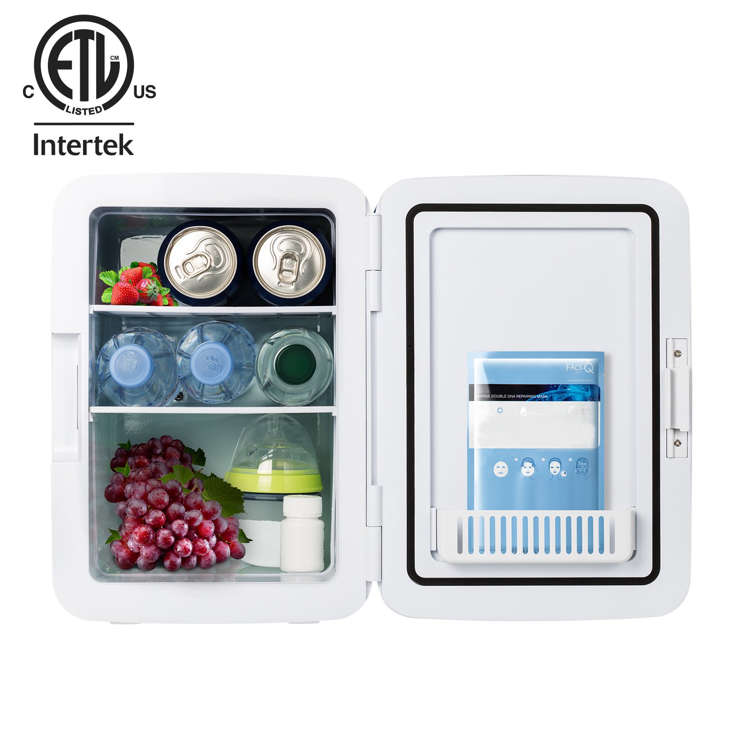 Kinverch Mini Fridge Electric Cooler And Warmer 110v AC / 12V DC