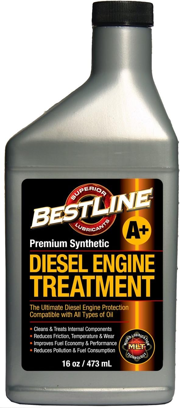 BestLine 853796001429 Premium Synthetic Diesel Engine Treatment - 16 oz.