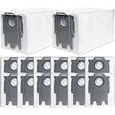 14 Pack Replacement Dust Bags for Roborock Qrevo Curv, Q Revo, Q Revo S, Q Revo MaxV, Q Revo Pro, Qrevo Master, S8 MaxV Ultra, S8 Max Ultra, Saros 10/10R Robot Vacuum Cleaner, 2.7L Large Capacity Bags