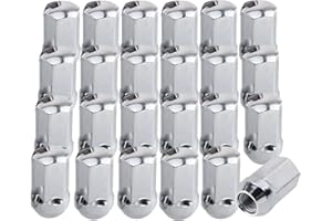 GDYDI Set of 24 M14x1.5 Lug Nuts Comptible with Replacing Silverado Tahoe Suburban Tahoe Sururban Escalade Xt6 Xt5,7/8 Hex 1.77-Inch OEM Factory Style Large Acorn Socket Lug Nuts