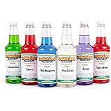 Hawaiian Shaved Ice, Syrup, 16 Fl Oz, 6 Pack