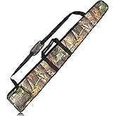 HUNTPAL 52" Soft Shotgun Case for Gun Rifle Storage and Transport, Water-Resistant Tactical Gun Bag with Zipper Closure, Adjustable Shoulder Strap, Carry Handle and External Accessory Pocket