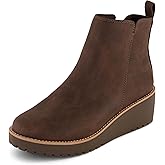 CUSHIONAIRE Women's Ilena wedge boot +Memory Foam, Wide Widths Available