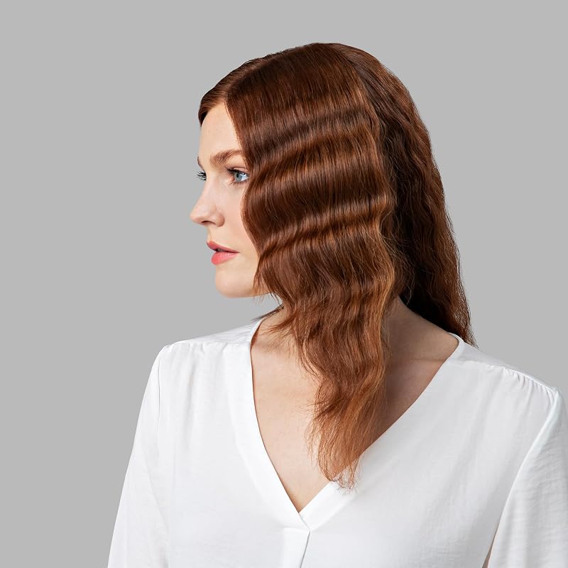 Arricciacapelli Piastra Onde, 4 Tipi Di Onde E Volume Ai Capelli, 5 Temperature, Cilindro Centrale Regolabile, Proluxe Ci91Aw, Rosa