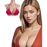 KUMIHO Silicone Breastplate Fake Boobs with Realistic Breast Plates for Crossdressers Transgender Drag Queen