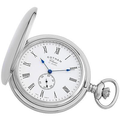 Gotham Men's Double Hunter Deluxe Mechanical Pocket Nigeria Ubuy