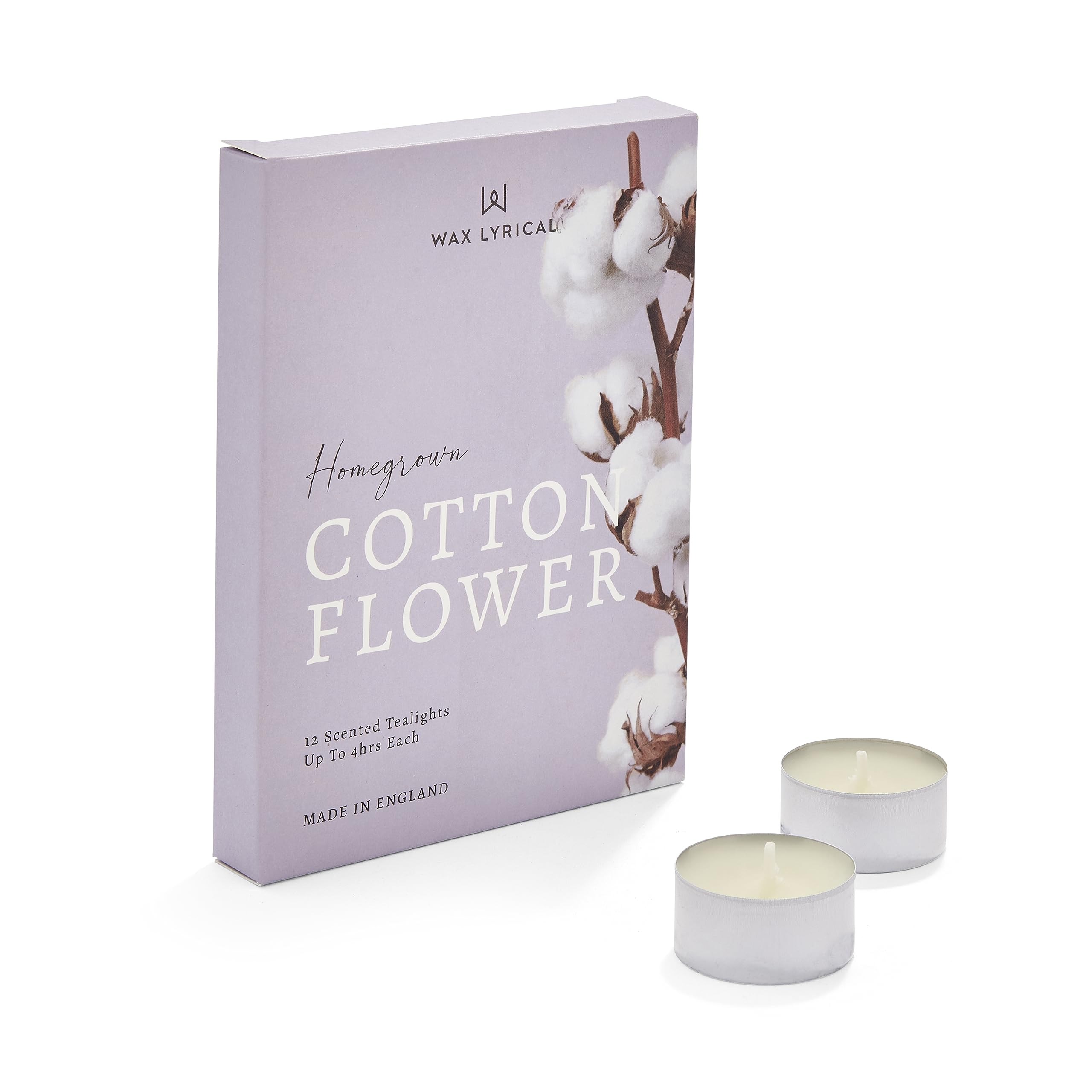 Wax Lyrical | Homegrown | Cotton Flower Tealights