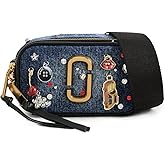 Marc Jacobs Women's The Trinket Charm Denim Snapshot Bag
