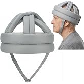 Upgraded Thick Soft Protective Helmet for Elderly Adults, Special Needs Safety Hat Adjustable Breathable Seniors Anti-Fall Head Protection Cap for Older Surgery Recovery Head Injury Shock