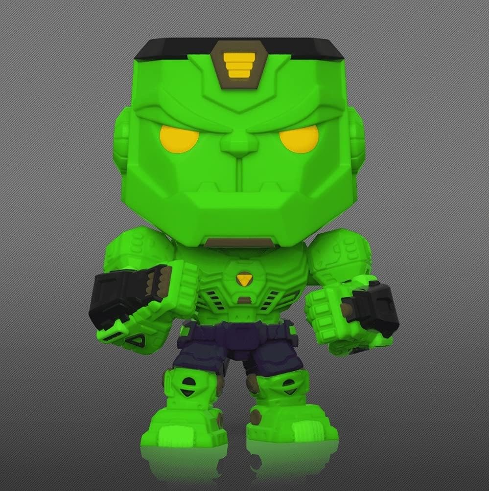 Funko POP! Marvel Avengers Mech Strike Hulk #833 (Glow in The Dark Exclusive Edition), Assorted