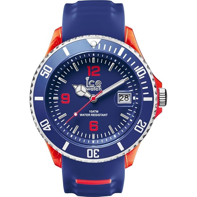 Ice Watch Uhr Für Damen / Herren Weiß Mit Silikonarmband