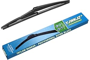 YJWKJZ 14 Inch Rear Wiper Blade Replacement for Hyundai Santa Fe 2007-2012, Tucson 2016-2021, Accent 2006-2011, Jeep Cherokee 2014-2022 and Mazda CX-5 2013-2022, CX-7 2007-2012 Back Windscreen Wiper Blade