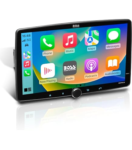 Amazon.com: BOSS Audio Systems Elite BE12ACP.WX Single DIN Car