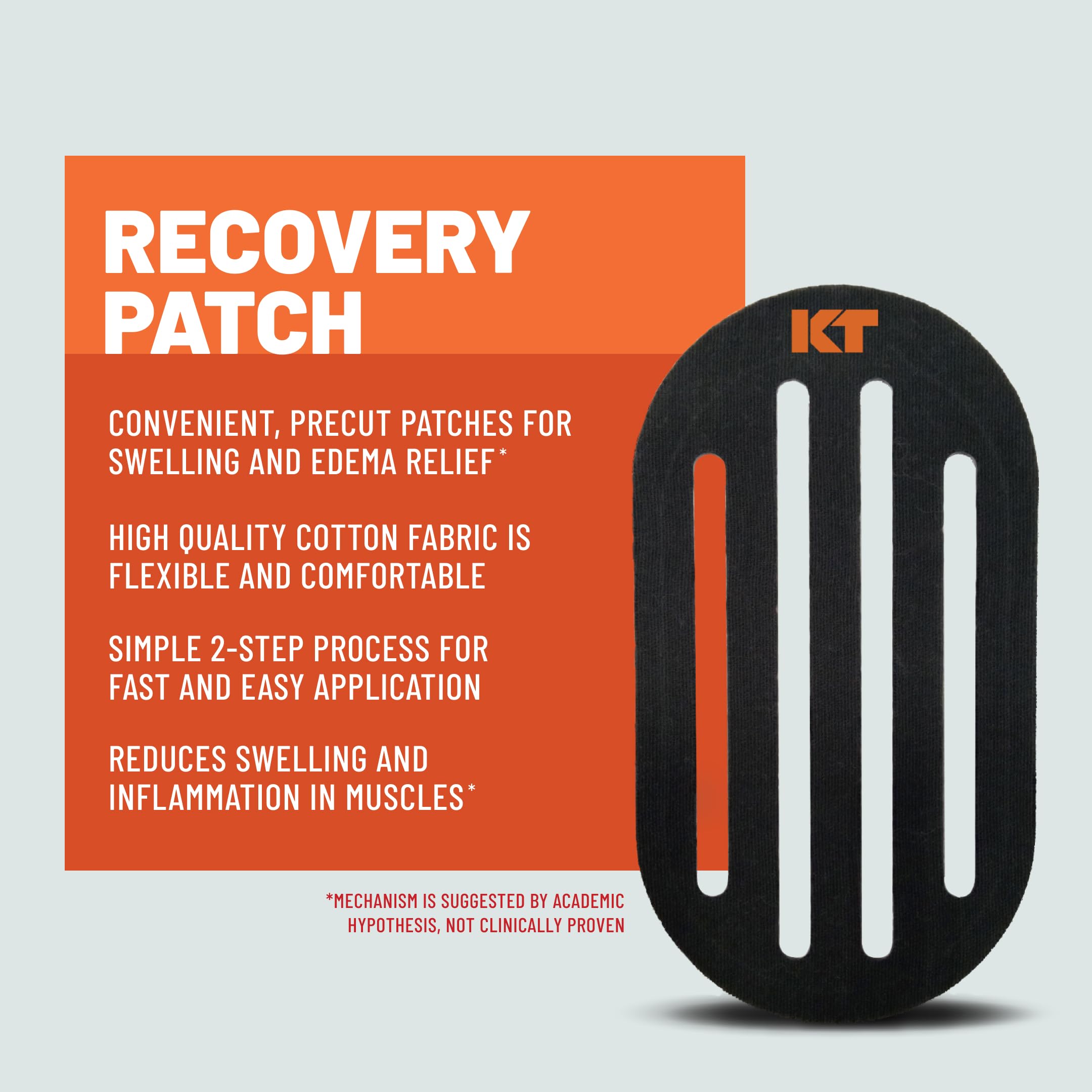 KT Tape Recovery+ Patch, Swelling and Inflamation Relieft