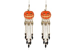 LONEXT 4th of July Independence Day Earring Halloween Earrings for Women Drop Dangle Gothic Earrings Costume Party Earrings Holiday Festive Jewelry Gifts