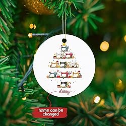 Personalized Sewing Machine Tree Ornament Christmas