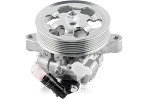 Farrme 21-5456 Power Steering Pump Fit for Honda Civic 2006-2011 1.8L L4 Automotive Replacement Power Steering Pumps with Pulley 55-5822, 56110-RNA-A01, 36-215668 Power Assist Pump