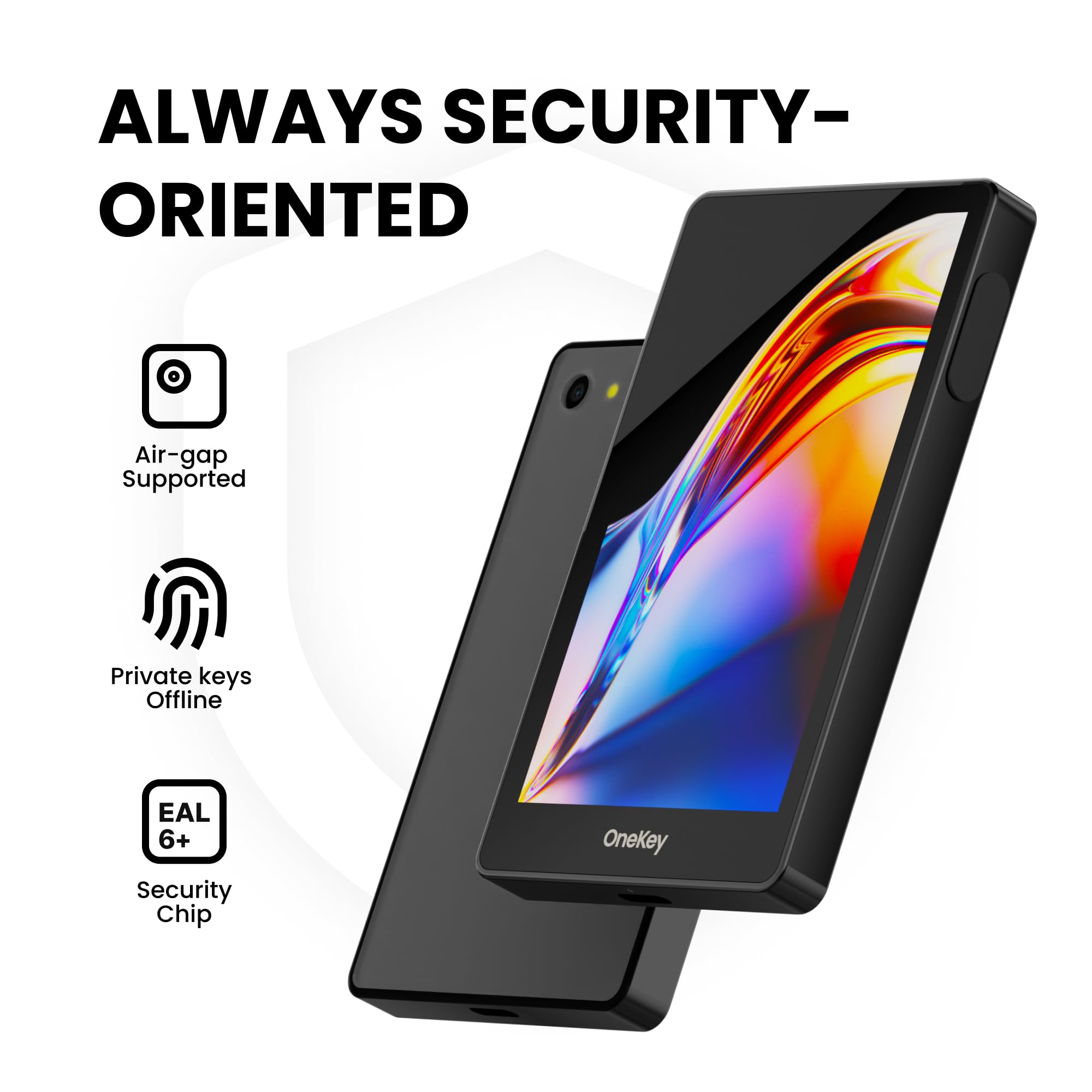 OneKey Pro Crypto Hardware Wallet - 4 EAL