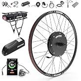 Varstrom 48V1000W 1500W Rear&amp;Front Hub Motor Kit for 26"/27.5"/28"/29" Bike | 3 Riding Modes,Brushless Gearless Ebike Conversion Kit with Optional Display&amp;Battery for Mountain/City/Road/Commute Bike