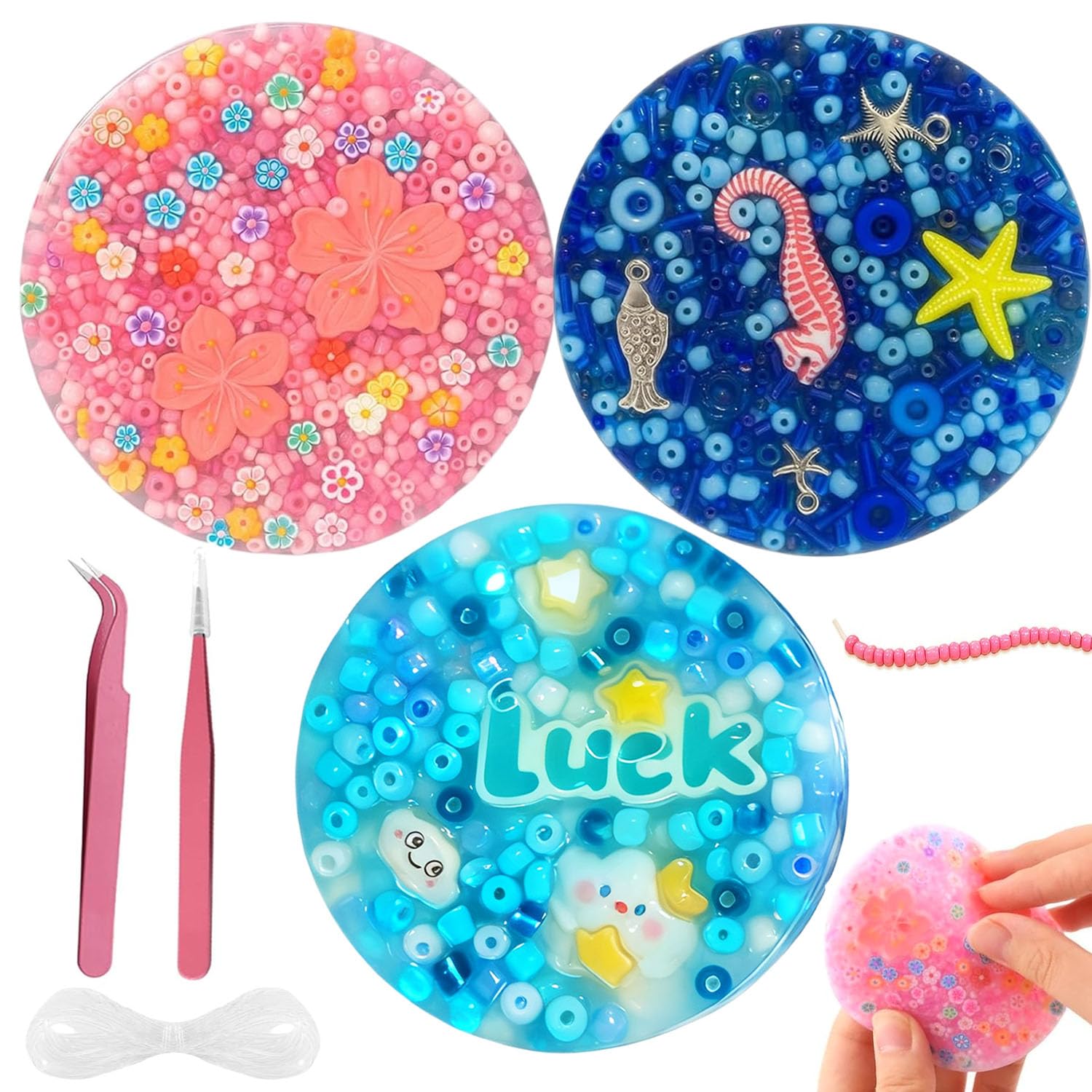 Picky Pad Sensory Toys, 3PCS Skin Picking Fidget Toys for Adults Kids, Stress & Anxiety Relief Dermatillomania & Trichotillomania Toys, ADHD Stress Game for Teenager