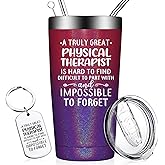 DOEARTE Physical Therapist Gifts for Women - Gift for Physical Therapy Month - Thank You, Christmas Gifts for Physicals Therapists Assistant - 20oz Insulated Tumbler