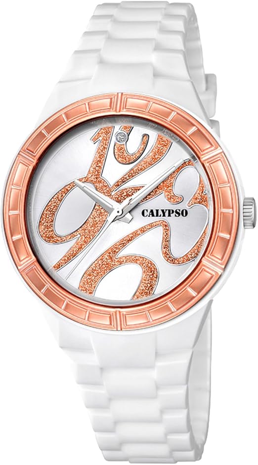 Calypso k5632-5 - Reloj para Mujeres Color Blanco: Calypso: Amazon.es: Relojes