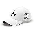 Mercedes AMG Petronas Formula One Team - Official Formula 1 Merchandise - Lewis Hamilton 2022 Team Trucker Cap - White - One Size