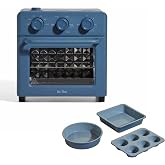 Our Place Wonder Oven + Baker’s Kit | 6-in-1 Air Fryer & Toaster Oven with Steam Infusion | 3-Piece Nonstick Ceramic Bakeware
