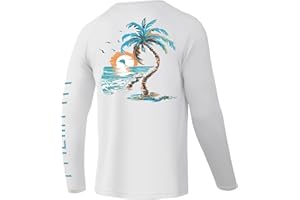 Palmyth Fishing Shirts for Men Long Sleeve UPF 50+ T Shirt Sun Protection Tee