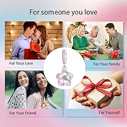 Alstade Pink Cherry Blossom Charm 925 Sterling