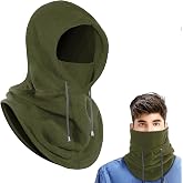 AURUZA Balaclava Ski Mask Fleece Face Mask Warm Breathable Neck Warmer for Men Women Outdoor Sports